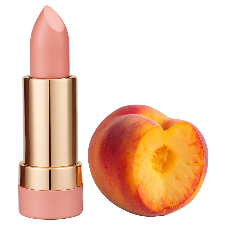 Peach Lipstick Shade Png 05242024