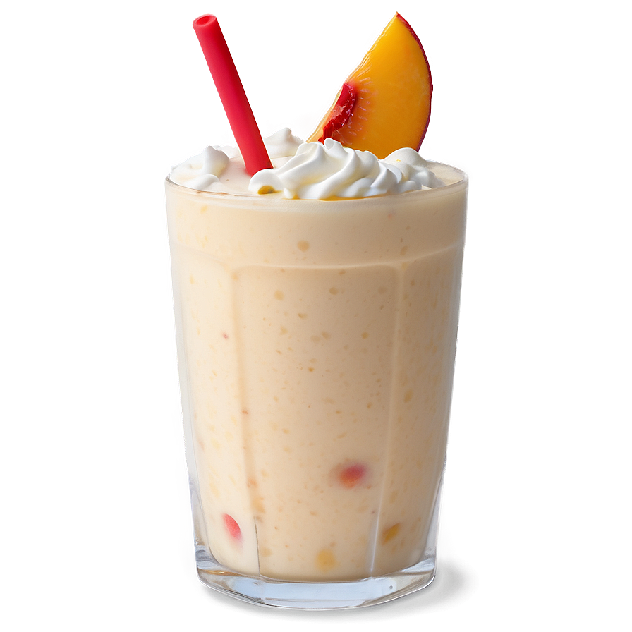 Peach Milkshake Png Gxk36