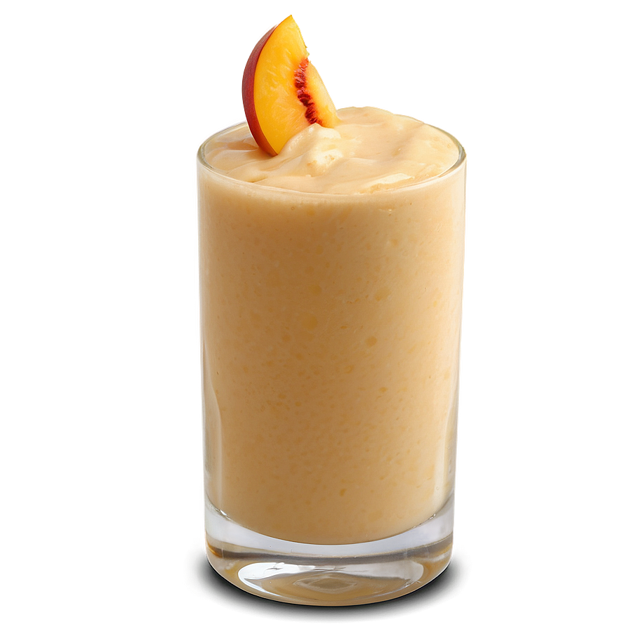 Peach Smoothie Drink Png 05242024