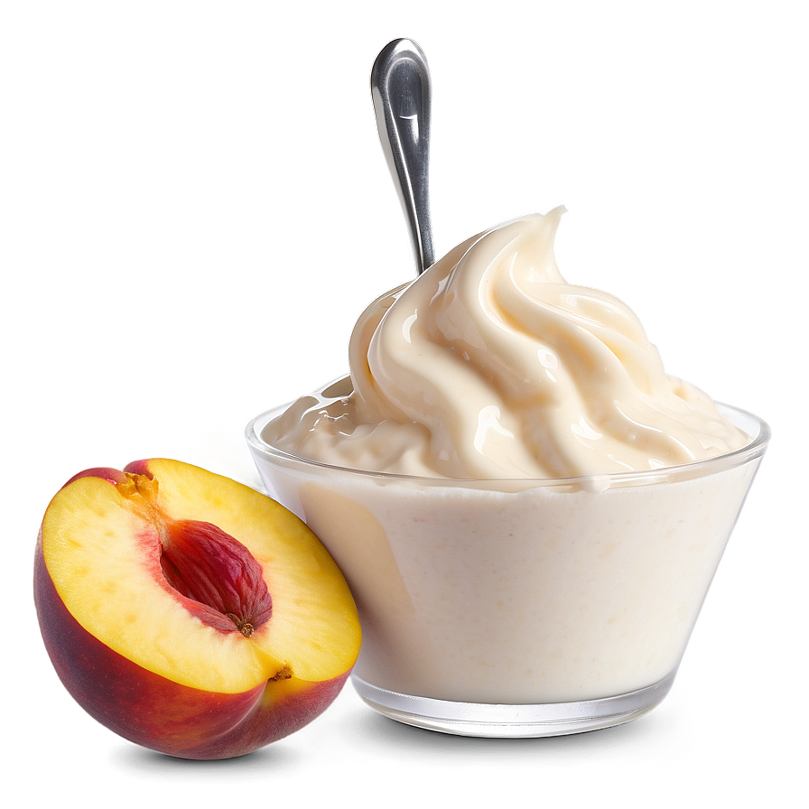 Peach Yogurt Png 90