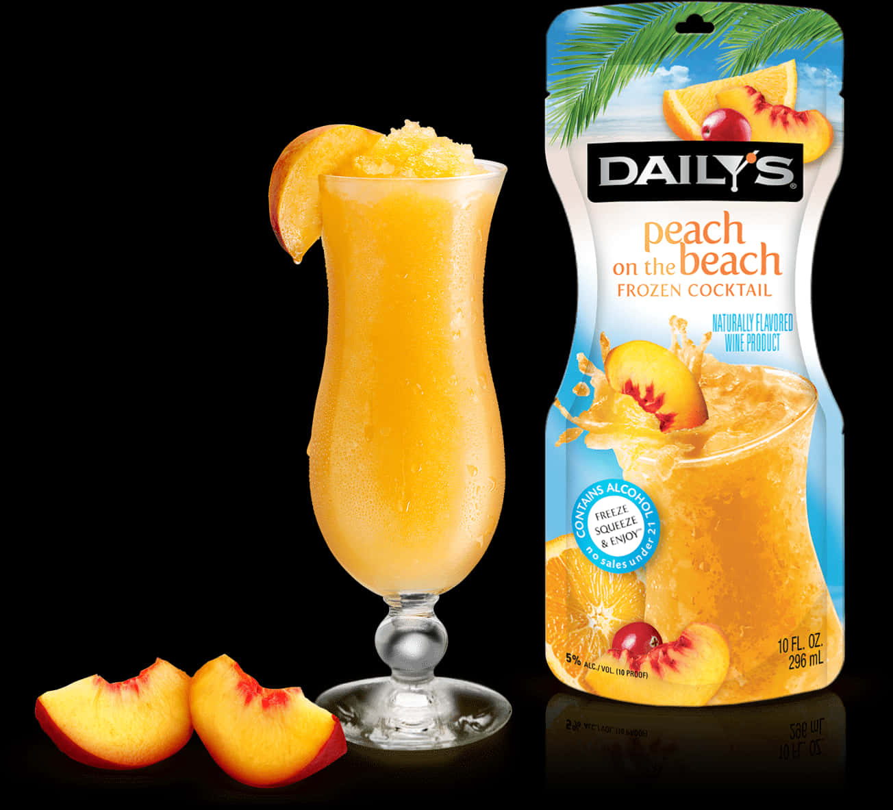 Peachy Beach Frozen Cocktail