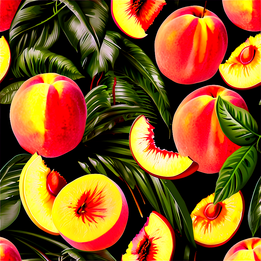 Peachy Summer Background Png 92