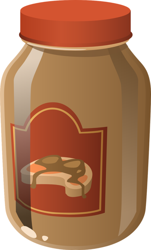 Peanut Butter Jar Illustration