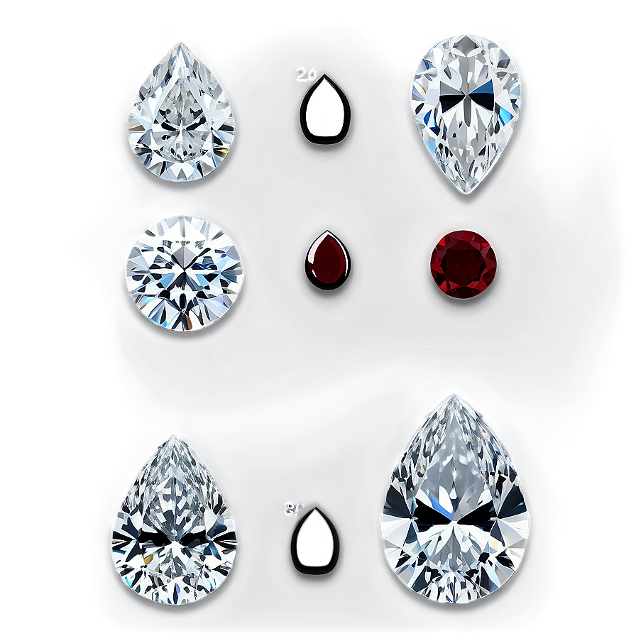 Pear Shaped Diamonds Png Jom88