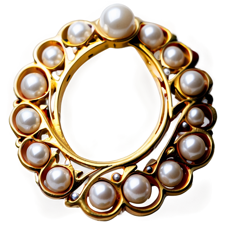 Pearl Brooch Png 59