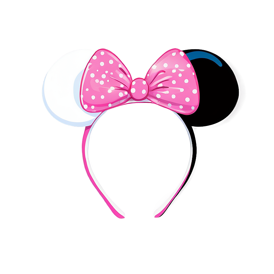 Pearl Minnie Mouse Ears Png 06132024