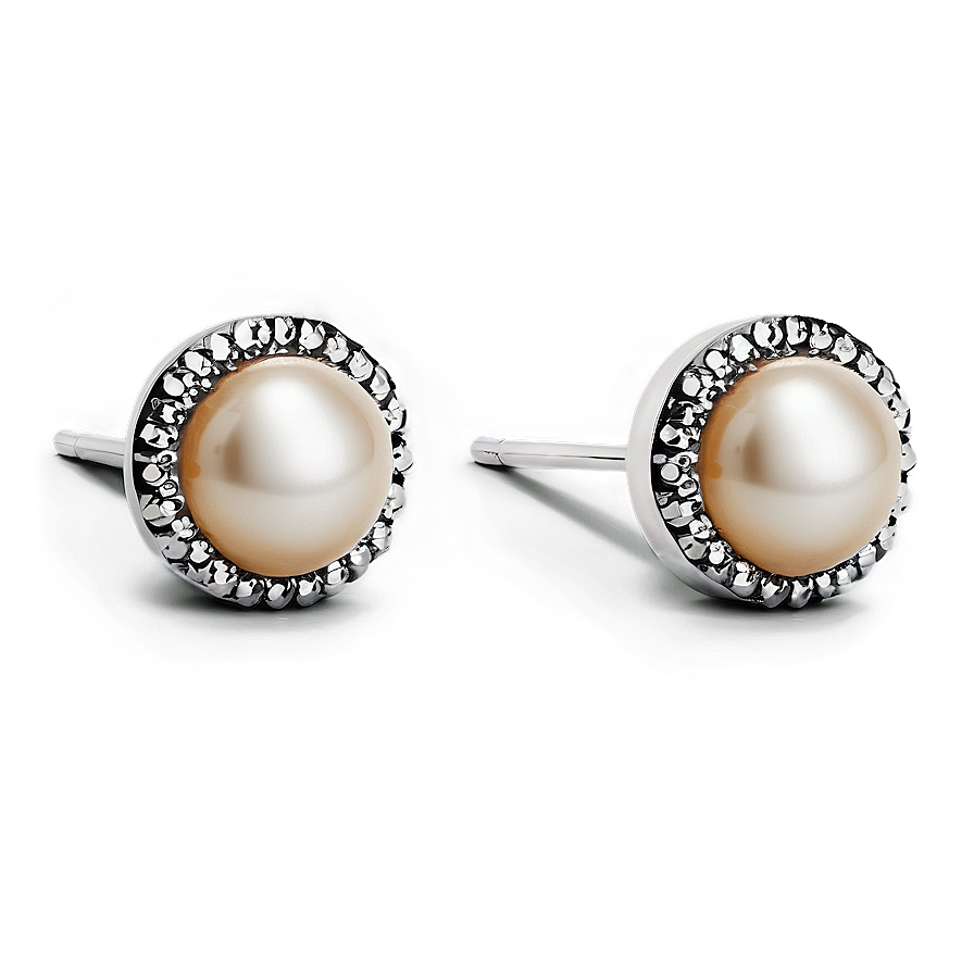 Pearl Studs Png 20