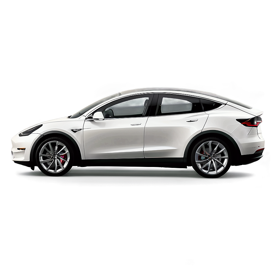 Pearl White Tesla Model Y Png Iod50