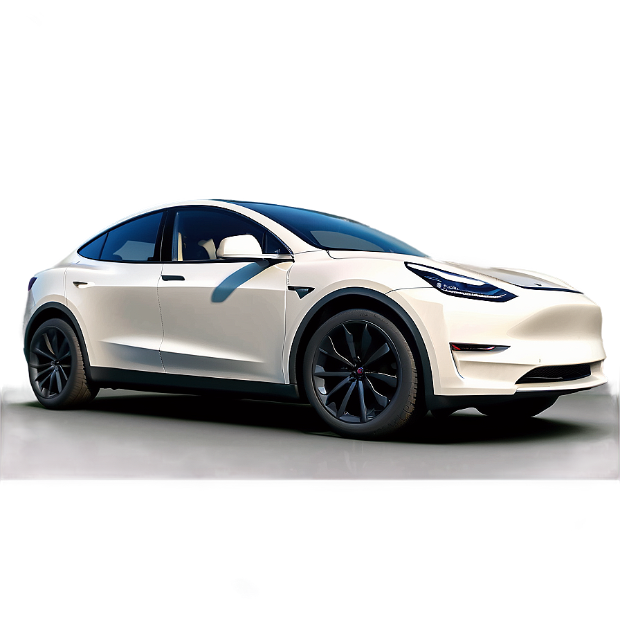 Pearl White Tesla Model Y Png Rhi29