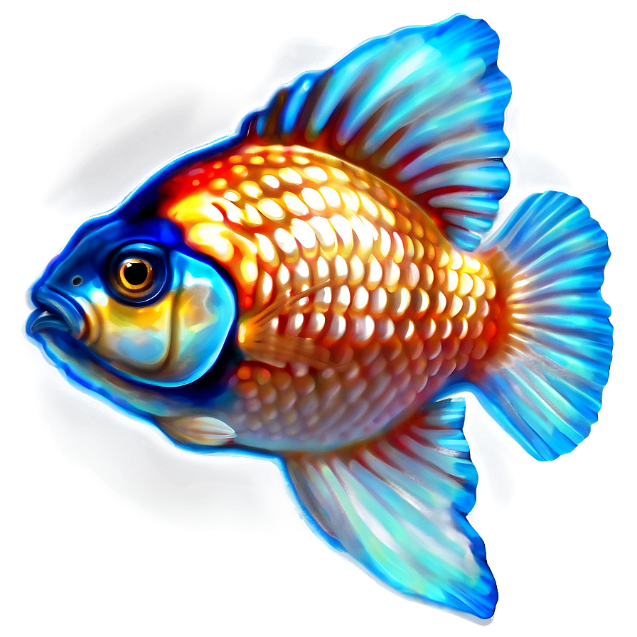 Pearlscale Goldfish Png Sjd