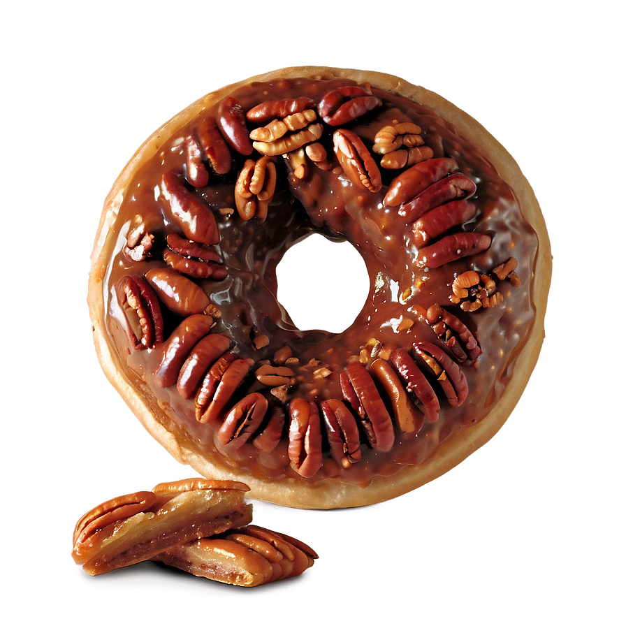 Pecan Pie Donut Png Nha38