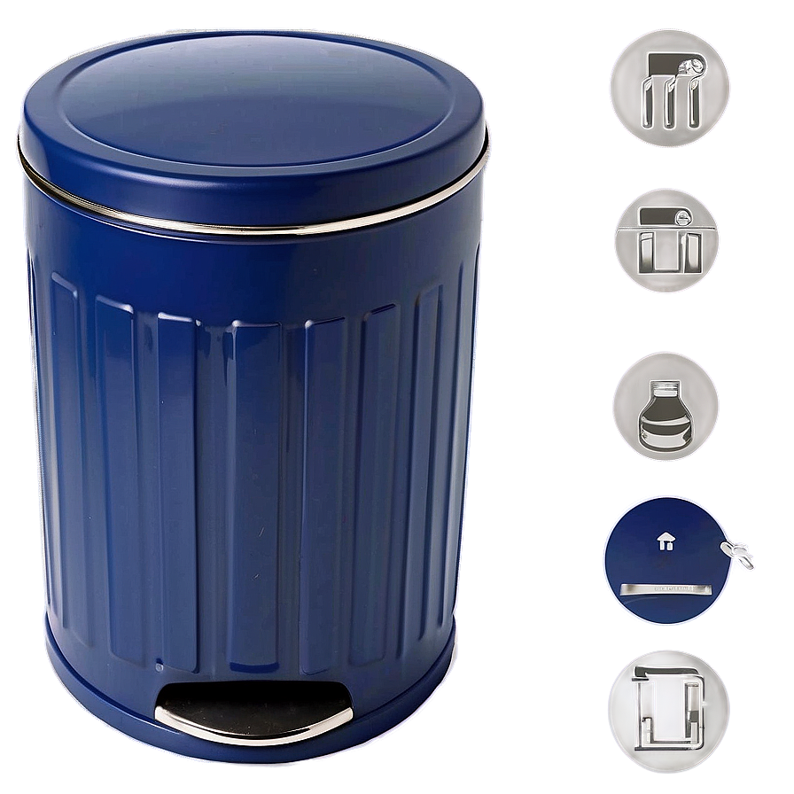 Pedal Trash Bin Specification Png Oln95