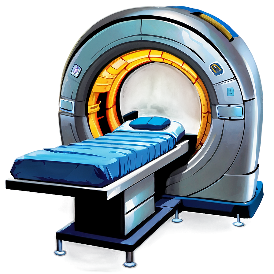 Pediatric Mri Machine Clipart Png 06252024