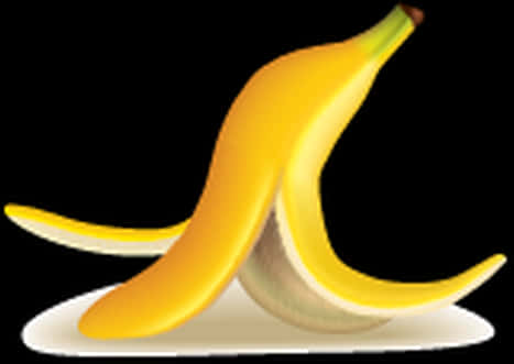 Peeling Banana Graphic