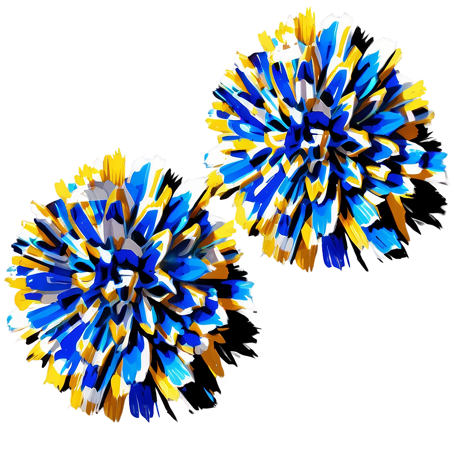 Peewee Cheer Pom Poms Png 06282024