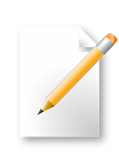 Pencil Iconon Document