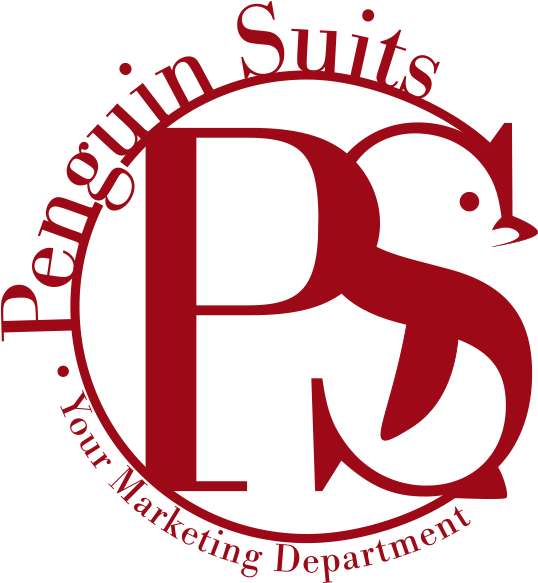 Penguin Suits Marketing Logo