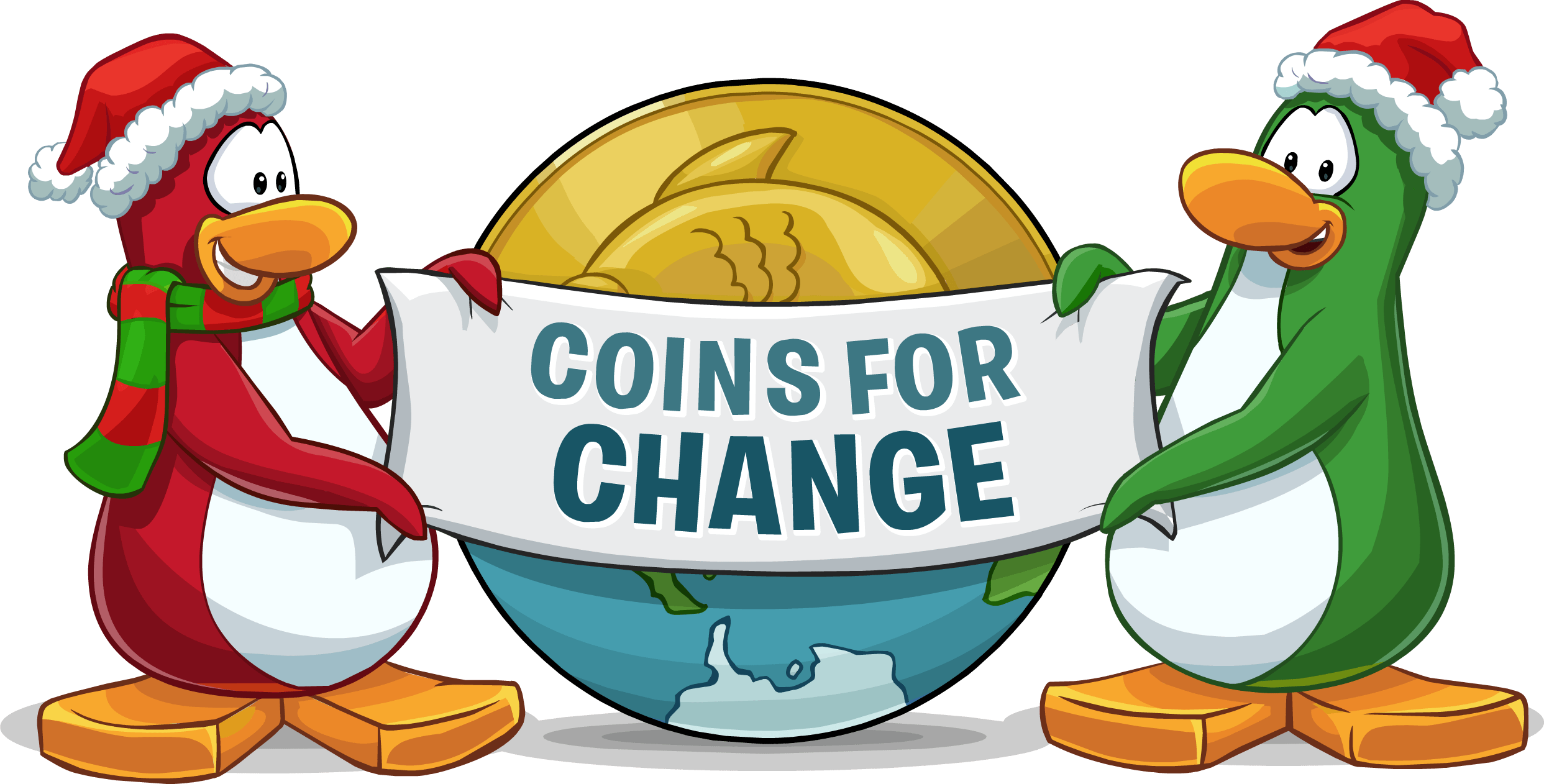 Penguins_ Coins_for_ Change_ Banner