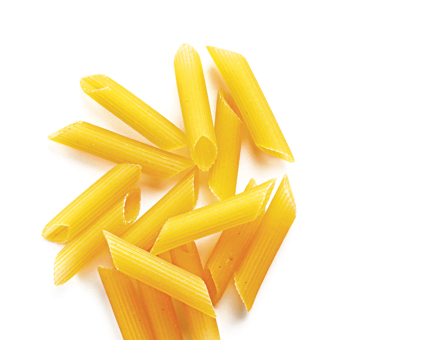 Penne Pasta Isolatedon Transparent Background