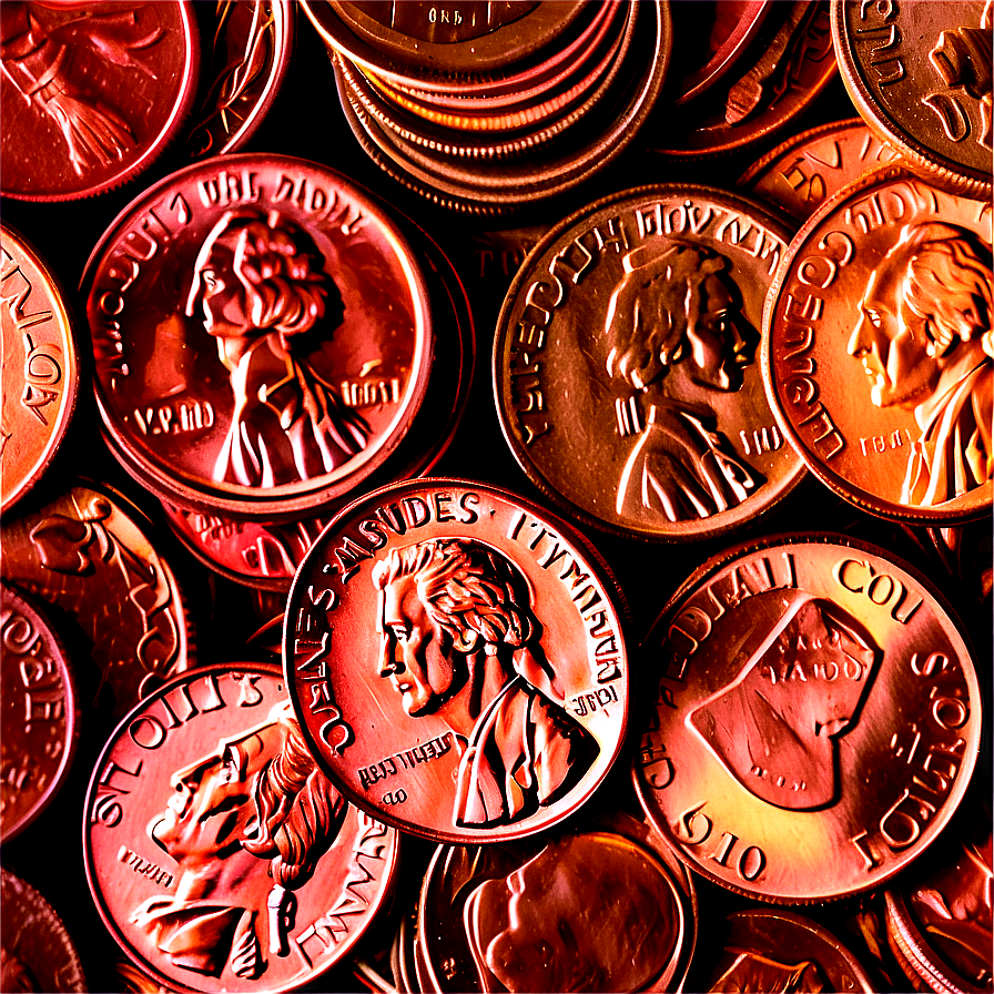 Pennies In Bulk Png 12