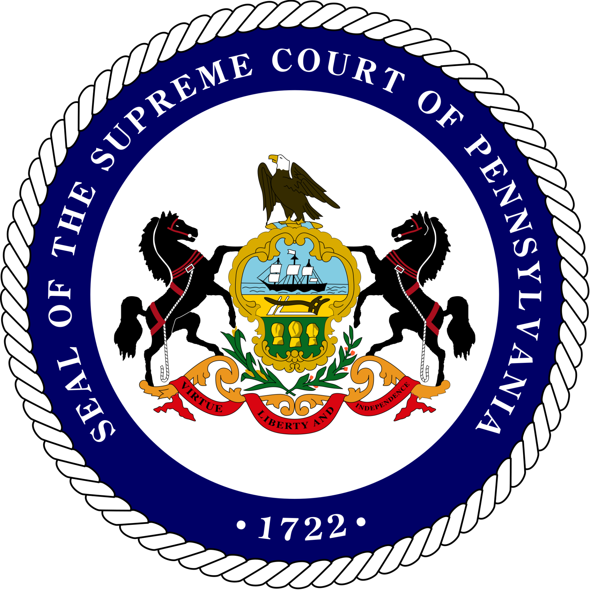 Pennsylvania Supreme Court Seal1772