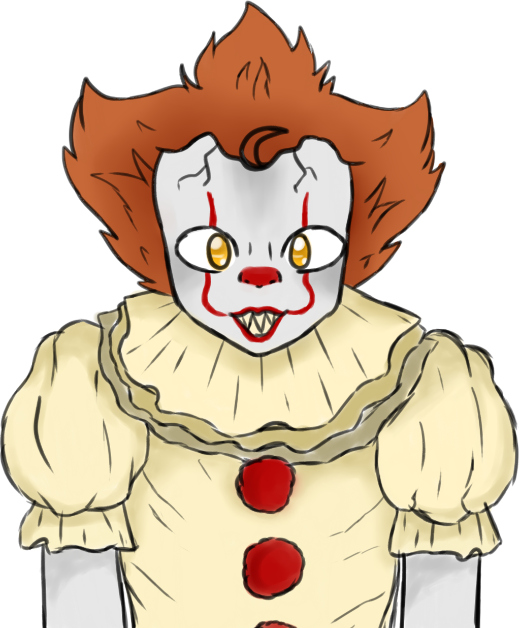 Pennywise Drawing Portrait