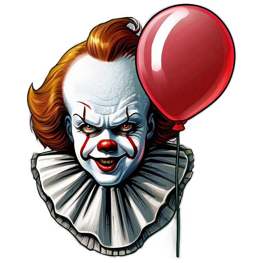Pennywise Illustration Png 17
