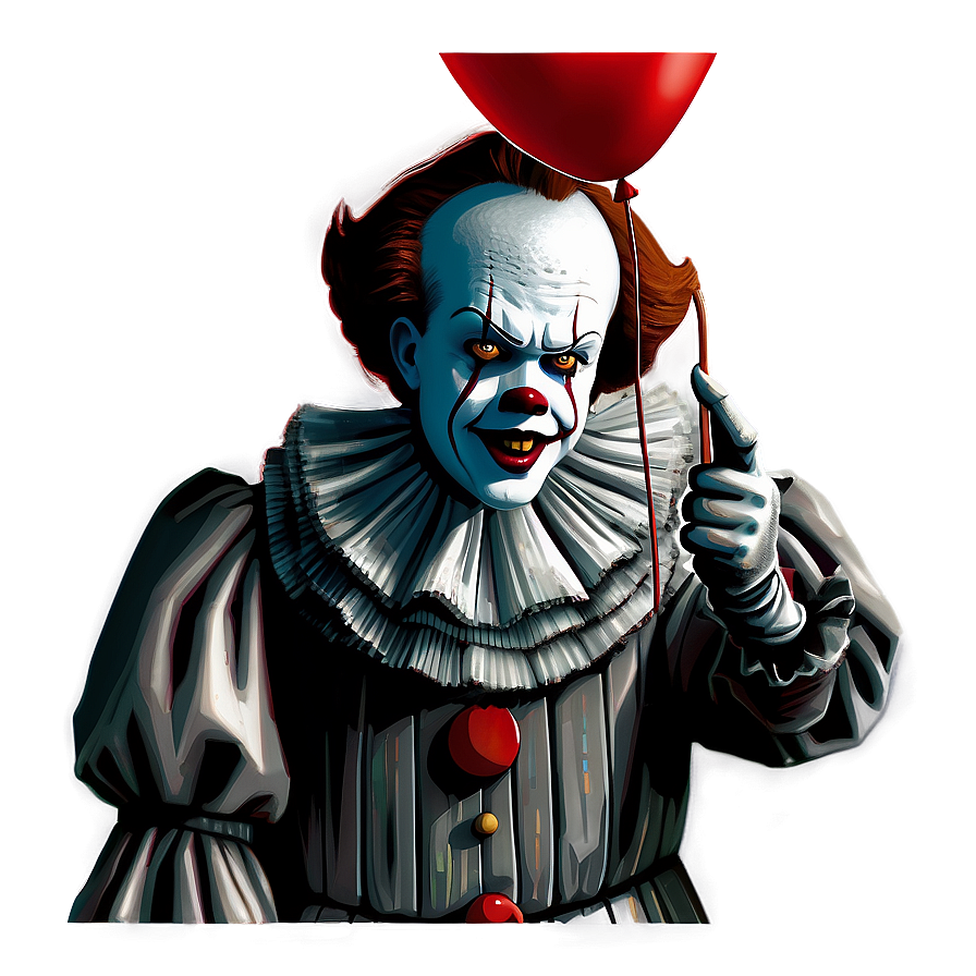 Pennywise In Darkness Png Rlo