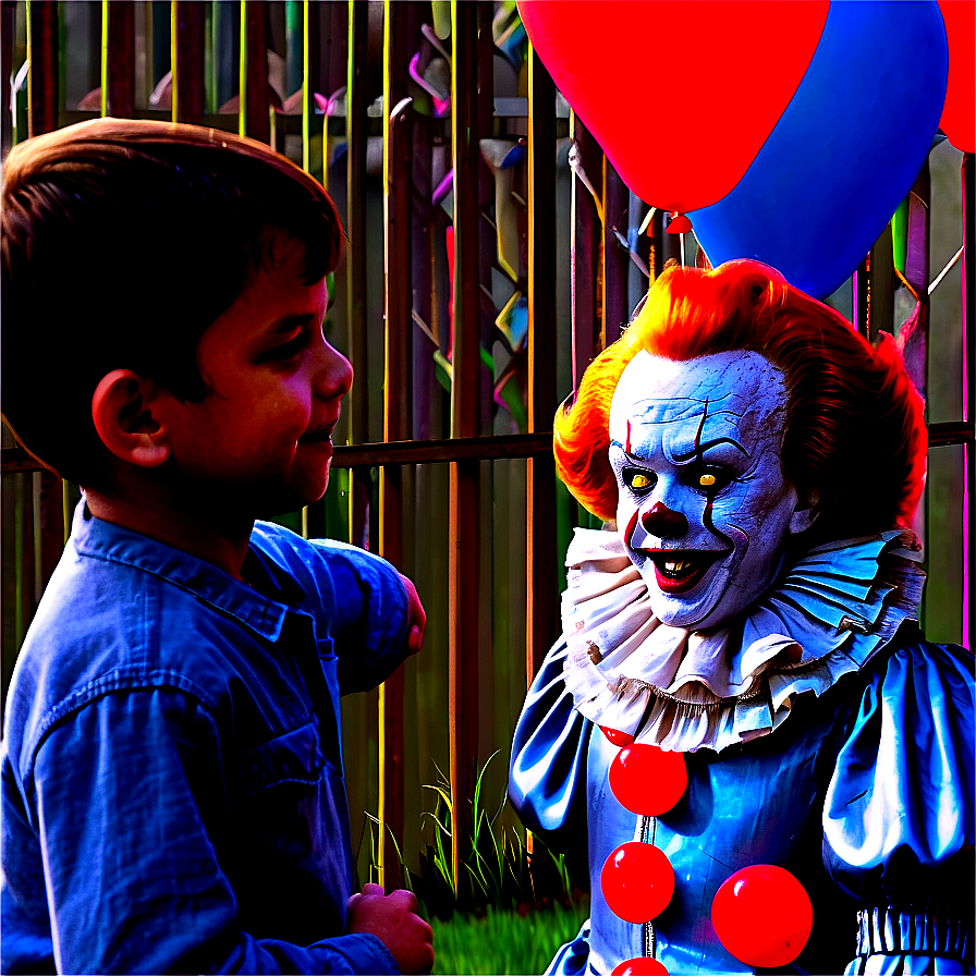 Pennywise With Kids Png Hye