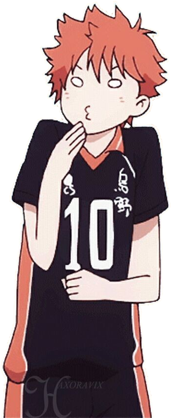 Pensive Hinata Shouyou Haikyuu