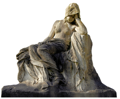 Pensive Statue Artwork