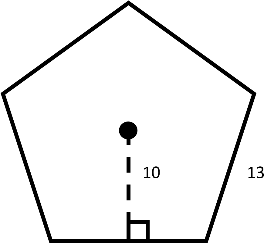 Pentagon Shape Diagram