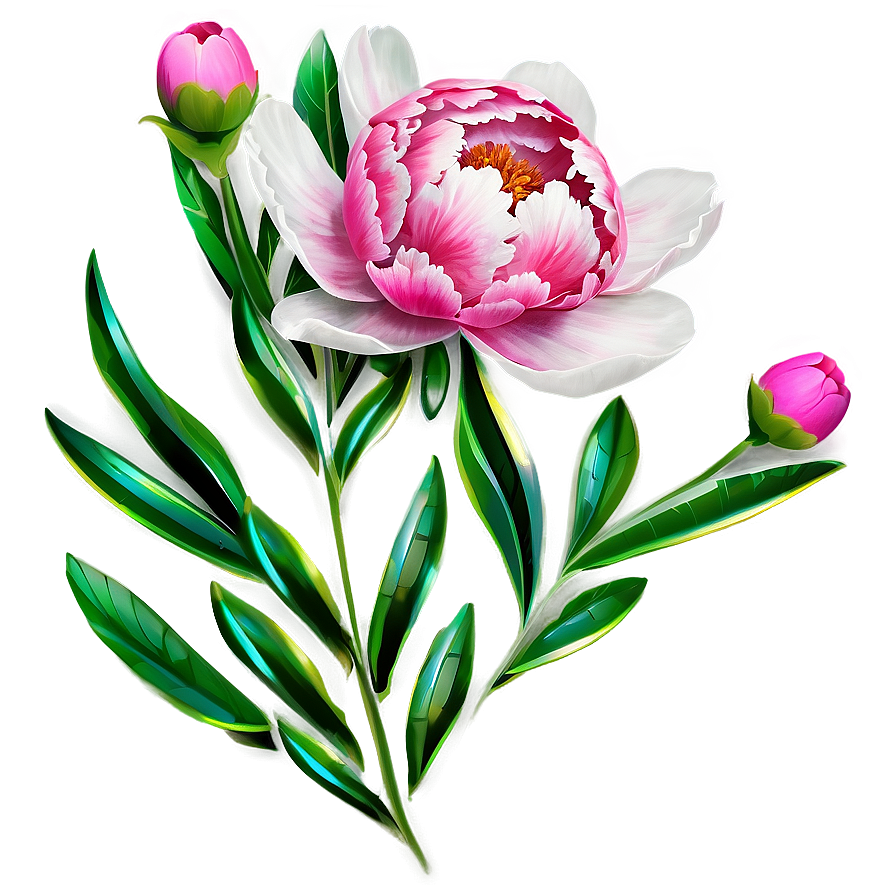 Peony Clipart Png 05252024