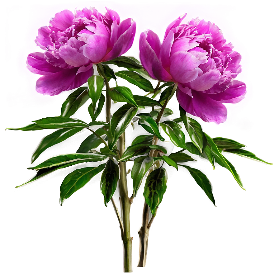 Peony Flower Bush Png 06122024