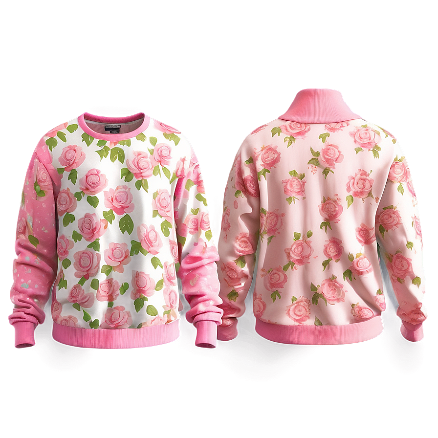 Peony Pink Sweater Png Yqi28