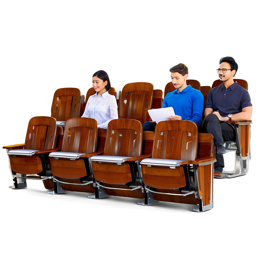 People Sitting In Lecture Hall Png 84