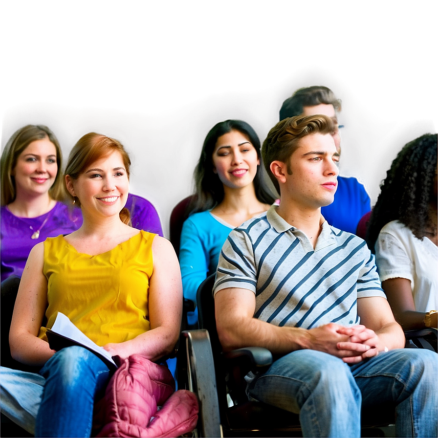 People Sitting In Lecture Hall Png 93