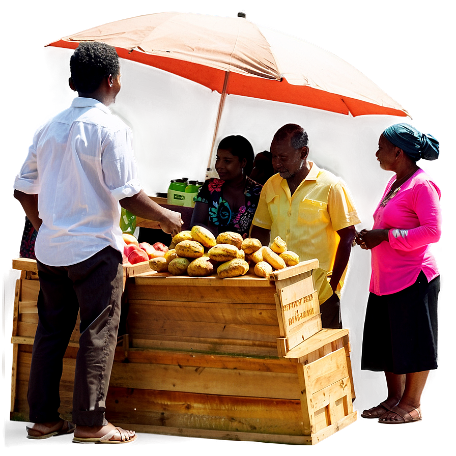 People Standing At Market Png 06122024