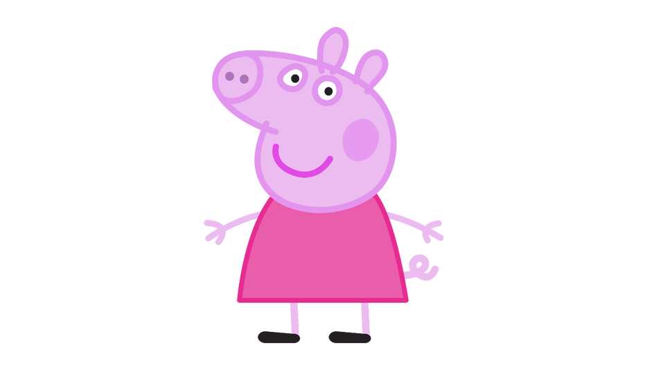 Peppa Pig Cartoon Character