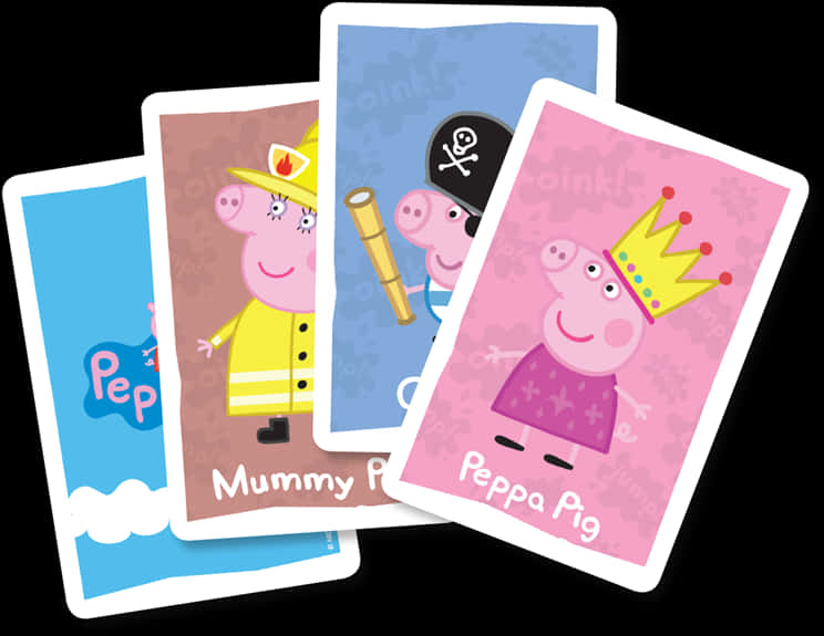 Peppa Pig Character Cards