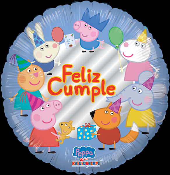 Peppa Pig Feliz Cumple Balloon