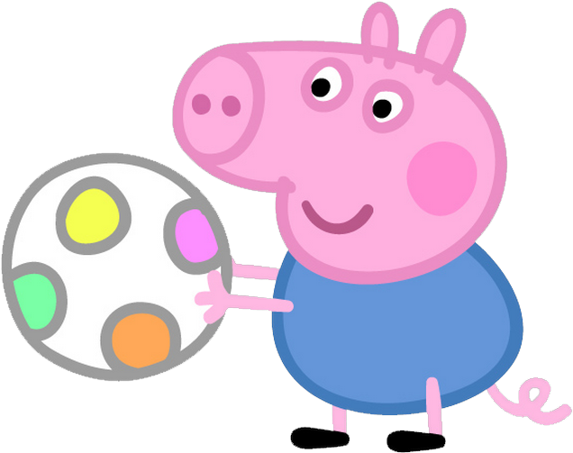 Peppa Pig Playing Soccer