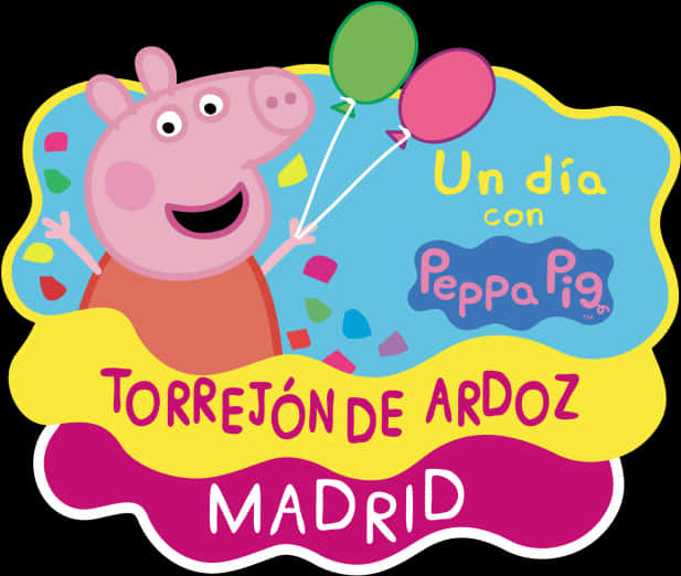 Peppa Pig Torrejonde Ardoz Madrid Event