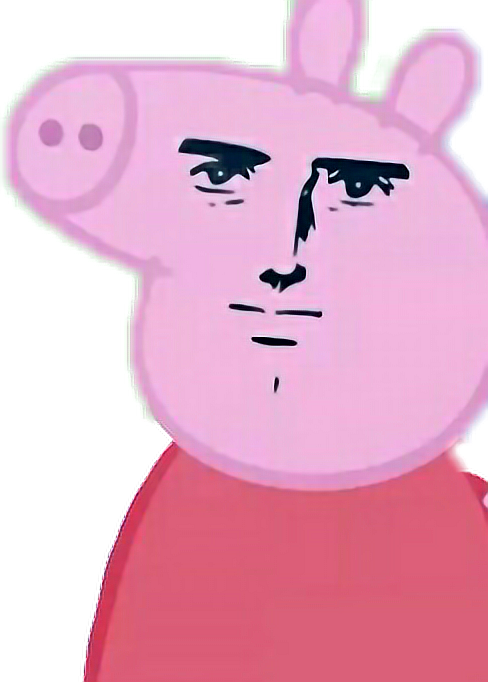 Peppa Pig Yaranaika Face Meme