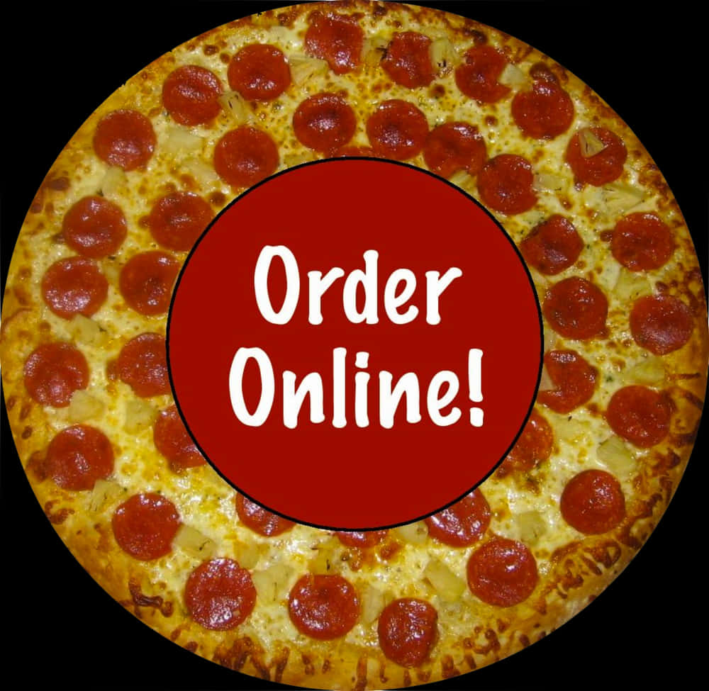 Pepperoni Pizza Online Order Promotion