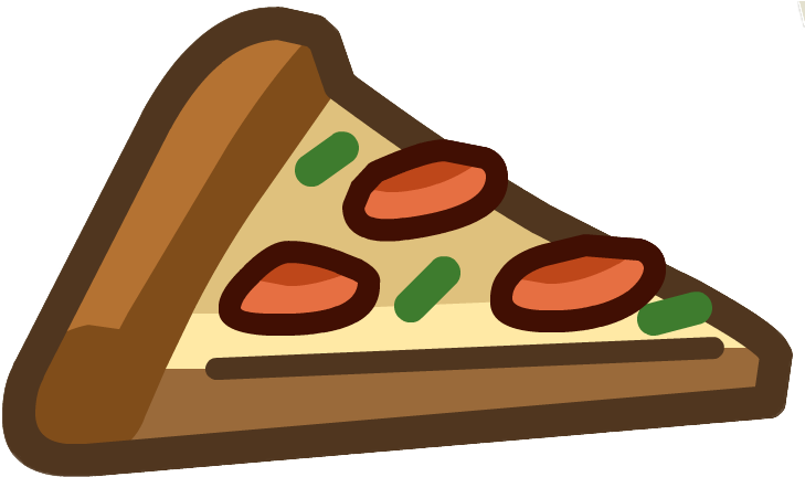 Pepperoni Pizza Slice Clipart