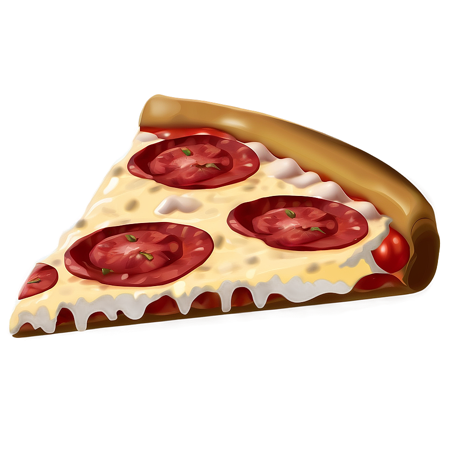 Pepperoni Pizza Vector Graphic Png Sud