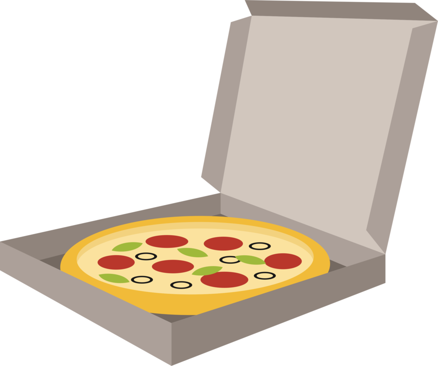 Pepperoni Pizzain Open Box