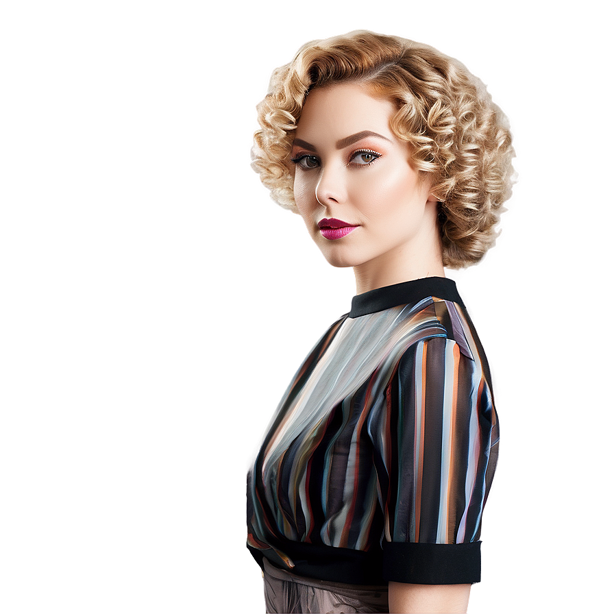 Perfect Perm Styles Png Nlx