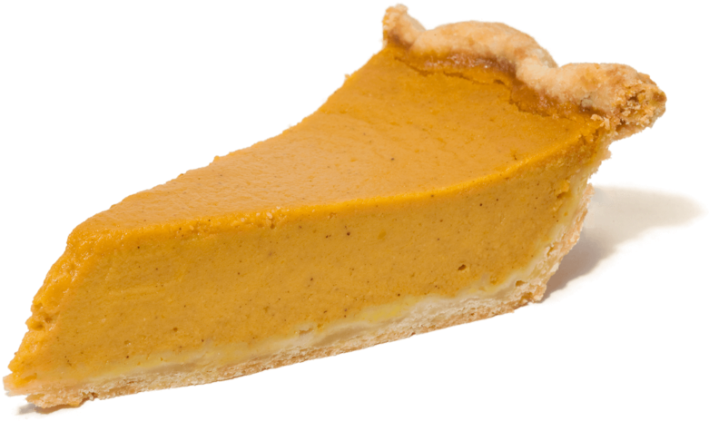 Perfect Pumpkin Pie Slice